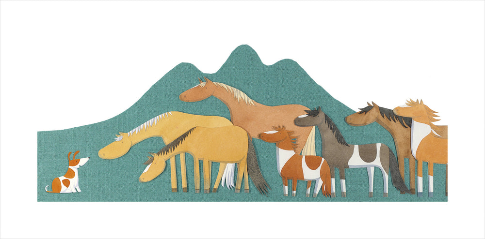 Now Bigsy's talking to the horses PRINT