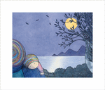 "...and may you my baby, be kissed by the moon..." PRINT