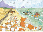 Droving on the beach PRINT