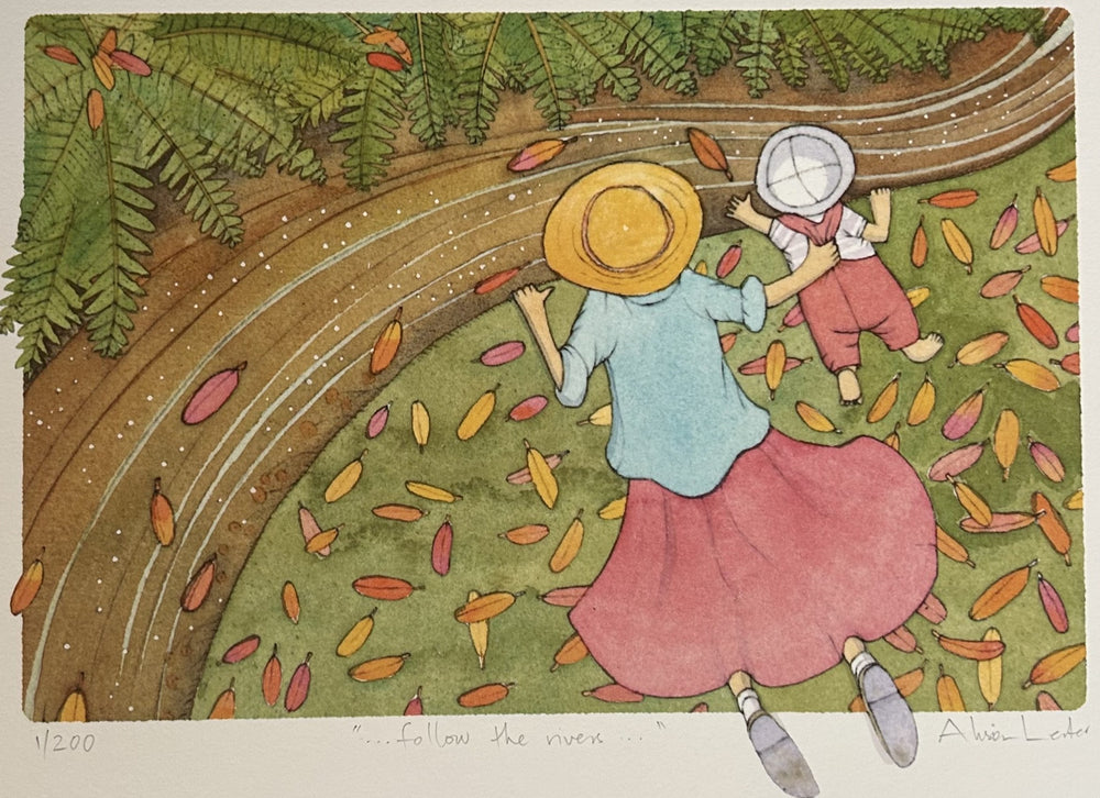 "...follow the rivers..." PRINT