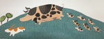 Patchy Pig's not scared of Bigsy PRINT