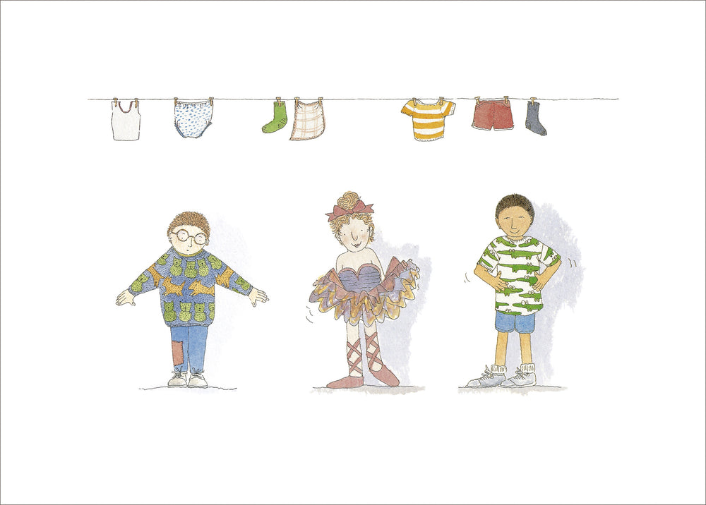 Getting dressed PRINT