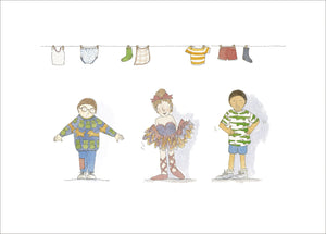 Getting dressed PRINT