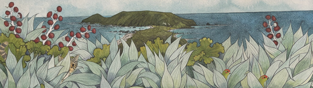 "...the Macquarie Island parakeet was easy prey..." PRINT