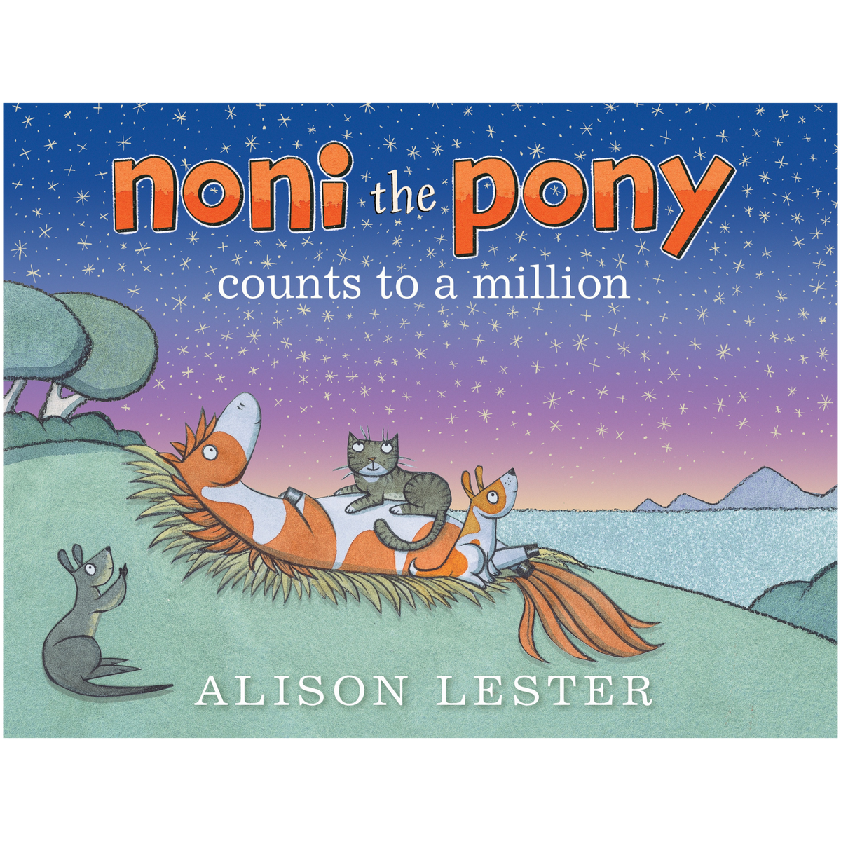 Noni the Pony counts to a million BOOKS – alisonlester.com