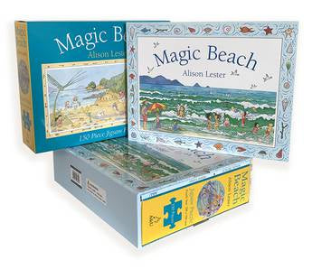 Magic Beach Jigsaw & Book PACK